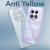 For Redmi note 15 | Redmi note 15 SE (5G) Back Cover Case Lifetime Anti-Yellow Clear (Sleek Hard Crystal | Shockproof and Camera Protection)