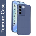 For Vivo V27 | Vivo V27 Pro Back Cover Case (Liquid Silicone | Side Grip | Camera Protection)