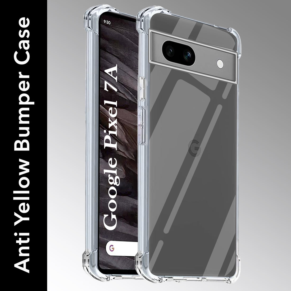 ForGoogle Pixel 7a Back Cover ( Shockproof Crystal Clear | Drop & Camera Protection | Hard Polycarbonate)
