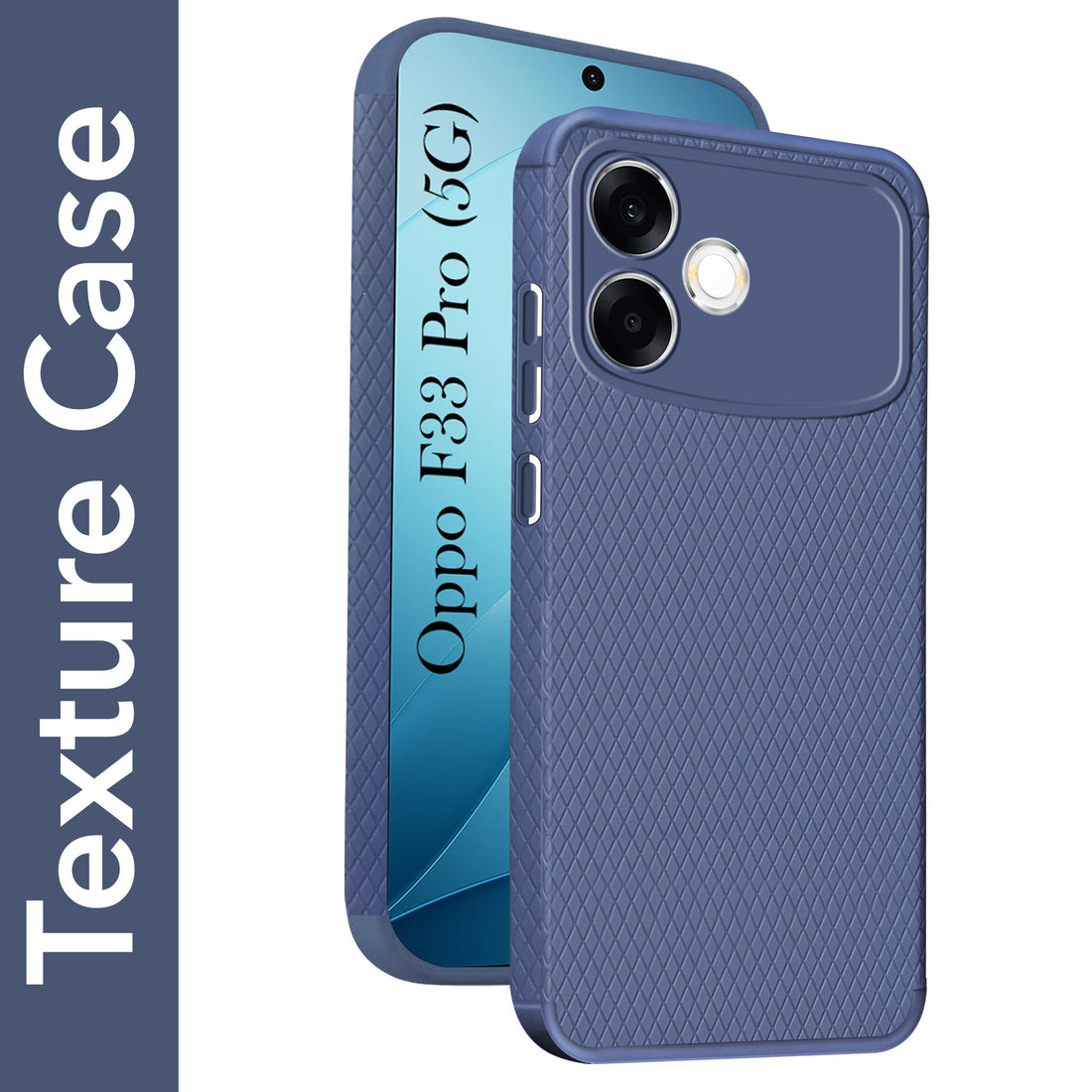 For Oppo F33 Pro 5G Back Cover Case Liquid Silicone (Camera Protection | Side Grip Texture | Soft and Flexible)