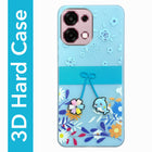 For Oppo F31 5G | Oppo F33 5G Back Cover Case (3D Cute Cartoons | Hard Back Side Soft | Matte Premium Finish | HD Printing)