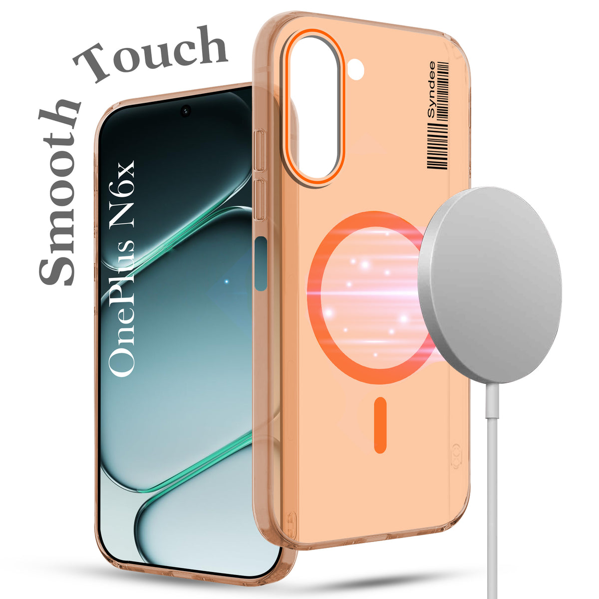 For OnePlus N6X Back Cover Case (Soft Touch | Camera Bump Protection | MagSafe Compatible | Matte Finish)