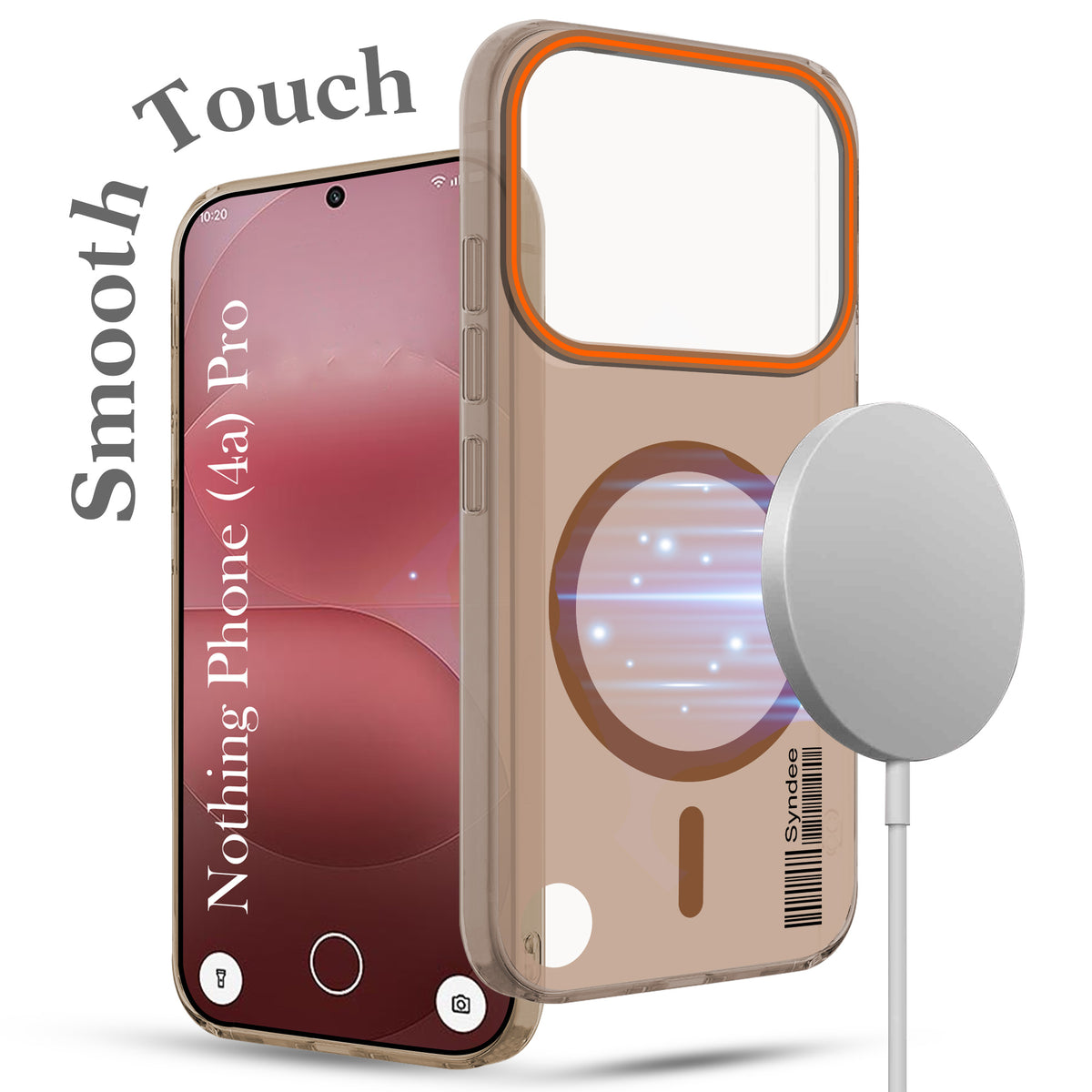 For Nothing Phone 4A Pro 5G Back Cover Case (Soft Touch | Camera Bump Protection | MagSafe Compatible | Matte Finish)