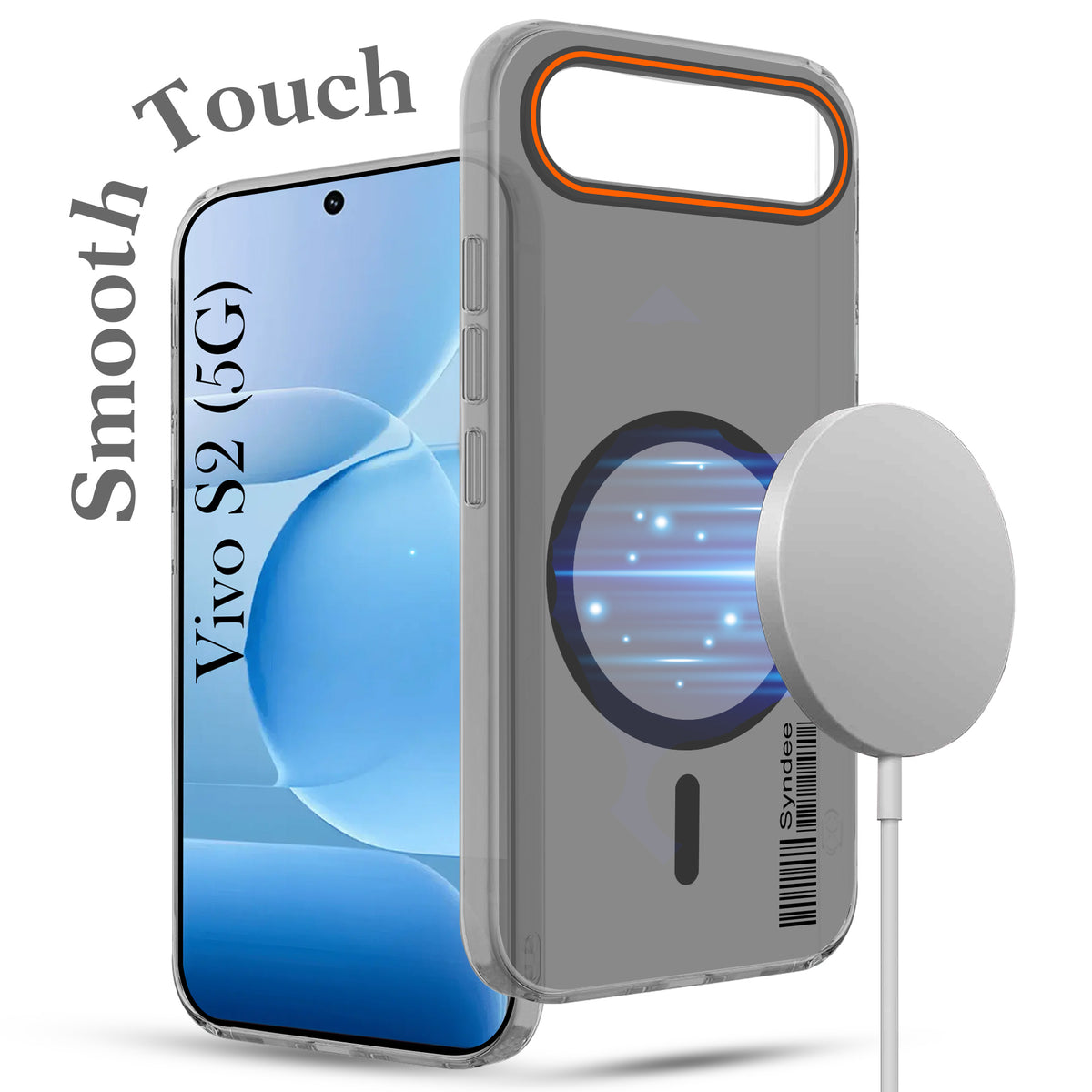 For Vivo S2 5G Back Cover Case (Soft Touch | Camera Bump Protection | MagSafe Compatible | Matte Finish)
