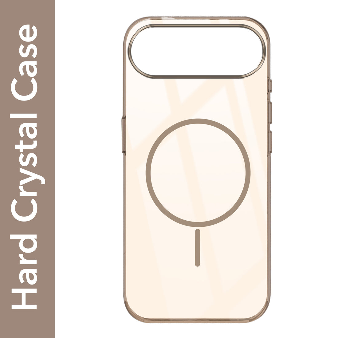 For Apple iPhone 17 Air Back Cover Case (MagSafe Wireless Charging Support |Camera Protection Bump)