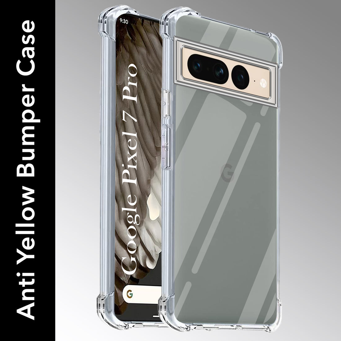 For Google Pixel 7 Pro Back Cover ( Shockproof Crystal Clear Case | Drop & Camera Protection | Hard Polycarbonate)