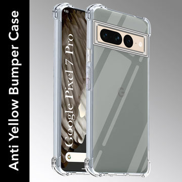 For Google Pixel 7 Pro Back Cover ( Shockproof Crystal Clear Case | Drop & Camera Protection | Hard Polycarbonate)