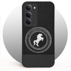For Redmi 15 Back Cover Case PU Leather Finish (Professional Minimalist Texture | MagSafe Compatile | Camera Protection | Sleek Sober Formal)