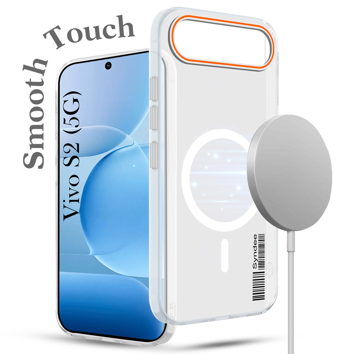 For Vivo S2 5G Back Cover Case (Soft Touch | Camera Bump Protection | MagSafe Compatible | Matte Finish)