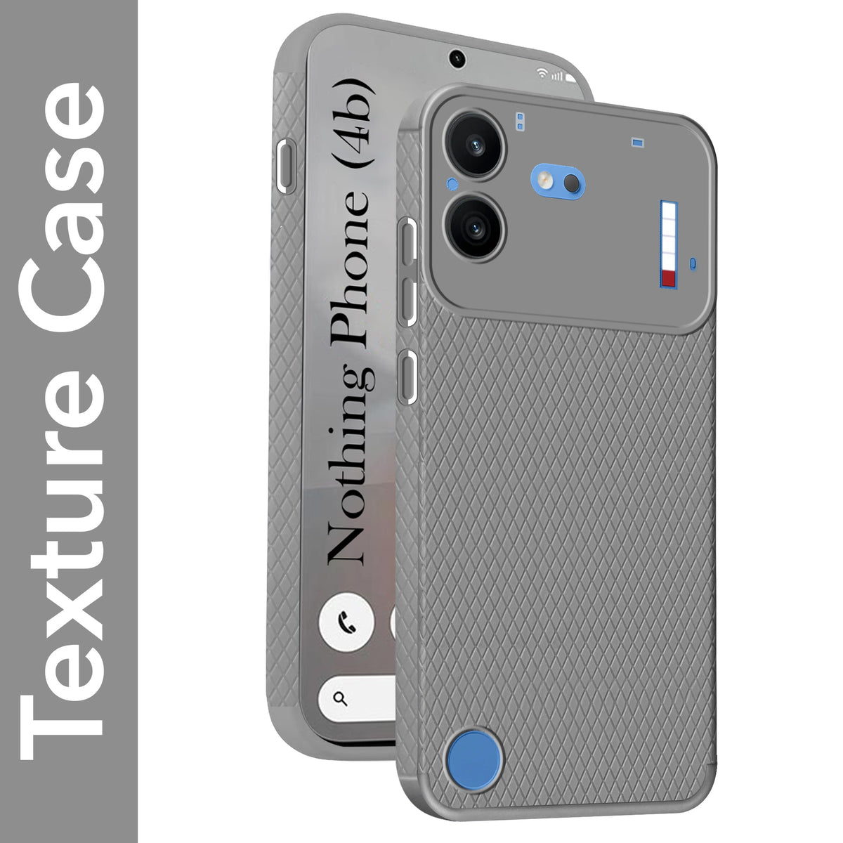 For Nothing Phone 4B 5G Back Cover Case Liquid Silicone (Camera Protection | Side Grip Texture | Soft and Flexible)