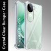 For Vivo iQOO Z9s Back Cover Shockproof Crystal-Clear (Drop & Camera Protection | Hard Polycarbonate)