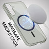 For Samsung Galaxy M14 5G Back Cover Case Lifetime Anti-Yellow MagSafe Compatible Clear (Sleek Hard Crystal | Shockproof and Camera Protection)