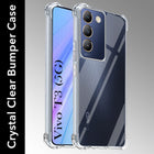 For Vivo T3 5G Back Cover Shockproof Crystal-Clear (Drop & Camera Protection | Hard Polycarbonate)