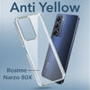 For Realme Narzo 80x Back Cover Case Lifetime Anti-Yellow Clear (Sleek Hard Crystal | Shockproof and Camera Protection)