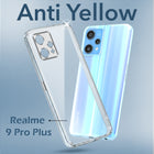 For Realme 9 Pro Plus | Realme 9 4G Back Cover Case (Hard Anti Yellow Clear Case | Drop & Camera Protection | Shockproof Polycarbonate)