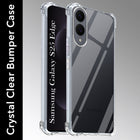 For Samsung Galaxy S25 Edge Shockproof Crystal-Clear Back Cover ( Drop & Camera Protection | Hard Polycarbonate)