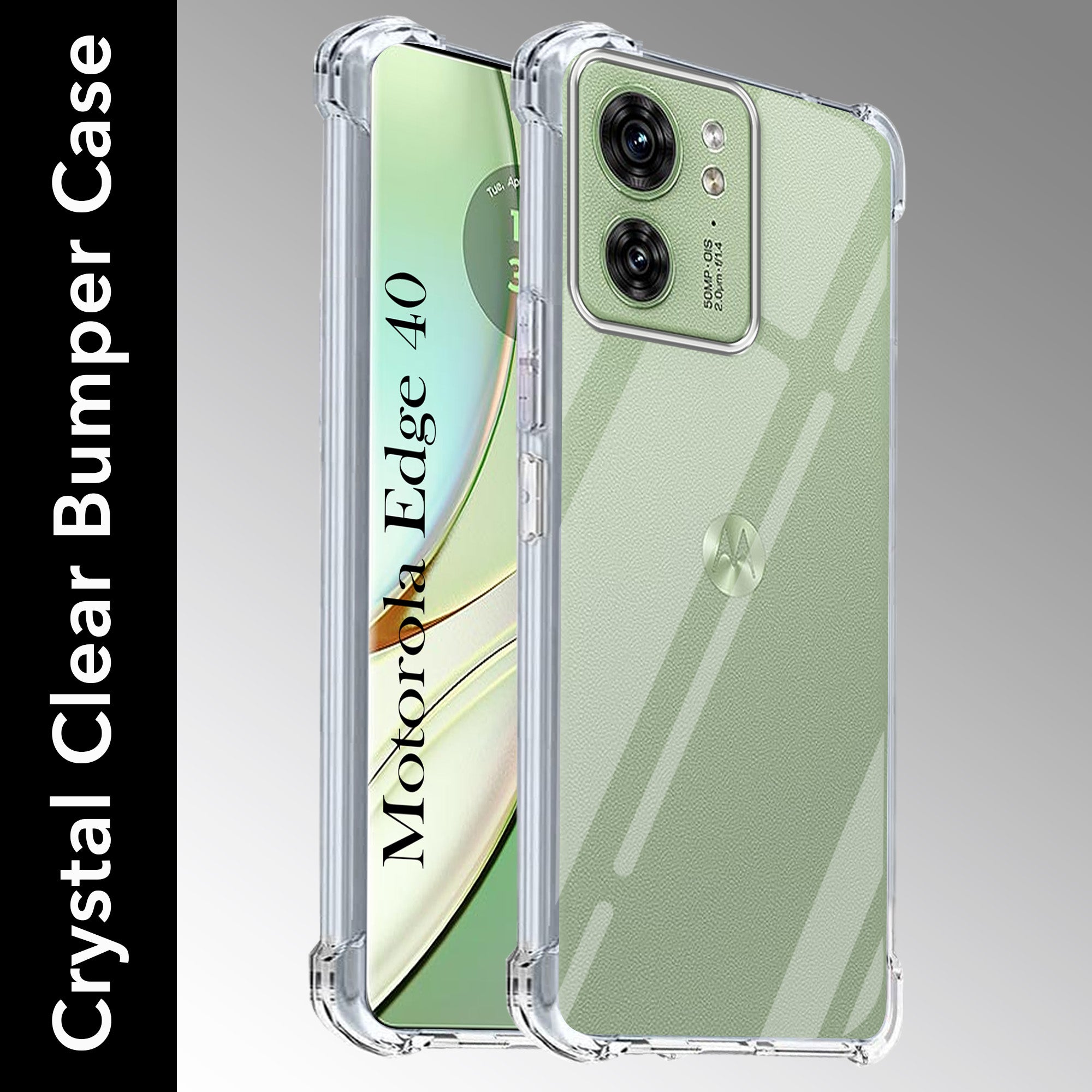 For Motorola Moto Edge 40 Back Cover (Drop & Camera Protection | Hard Polycarbonate)