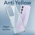 For Oppo A3 Pro 5G Back Cover (Hard Anti Yellow Clear Case | Drop & Camera Protection | Shockproof Polycarbonate)