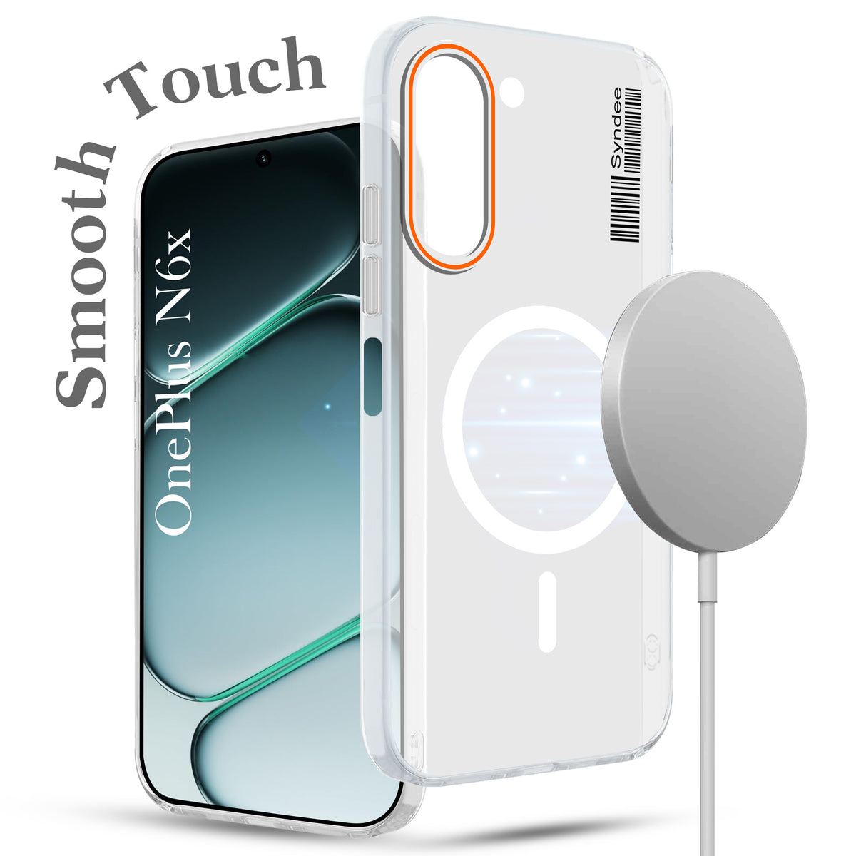 For OnePlus N6X Back Cover Case (Soft Touch | Camera Bump Protection | MagSafe Compatible | Matte Finish)