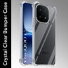 For Vivo iQOO 15 5G Back Cover Shockproof Crystal-Clear (Drop & Camera Protection | Hard Polycarbonate)
