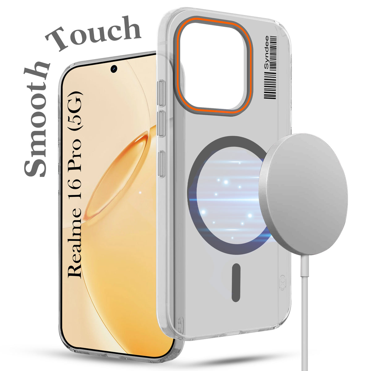 For Realme 16 Pro Back Cover Case (Soft Touch | Camera Bump Protection | MagSafe Compatible | Matte Finish)
