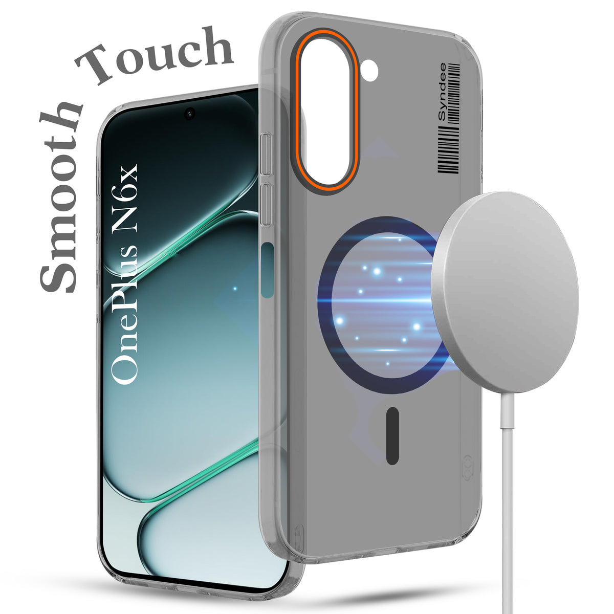 For OnePlus N6X Back Cover Case (Soft Touch | Camera Bump Protection | MagSafe Compatible | Matte Finish)