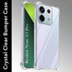 For Redmi Note 13 Pro Shockproof Crystal-Clear Back Cover ( Drop & Camera Protection | Hard Polycarbonate)