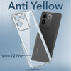 For Vivo T2 Pro Back Cover Case (Hard Anti Yellow Clear Case | Drop & Camera Protection | Shockproof Polycarbonate)
