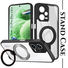 For Xiaomi Redmi Note 12 Pro Plus 5G Back Cover Case (Kick Stand Ring Holder | Life time Anti Yellow | Camera Protection)