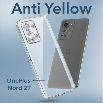 For OnePlus Nord 2T 5G Back Cover Case (Hard Anti Yellow Clear Case | Drop & Camera Protection | Shockproof Polycarbonate)