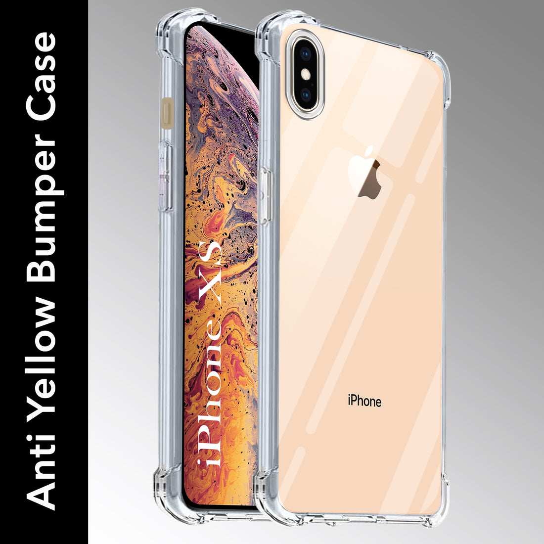 For Apple iPhone Xs  Back Cover (Shockproof Crystal Clear Case |  Drop & Camera Protection | Hard Polycarbonate)