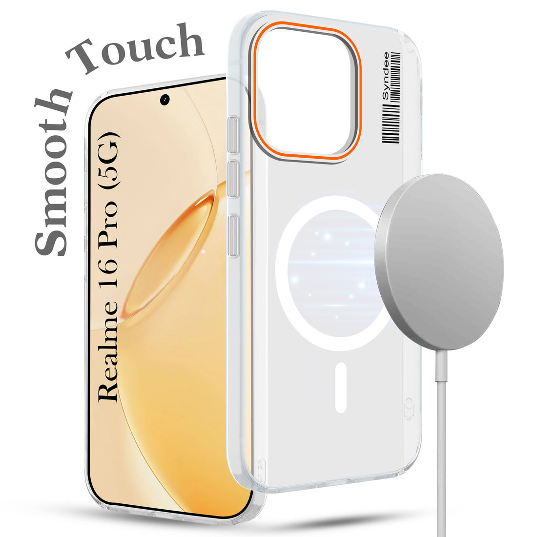For Realme 16 Pro Back Cover Case (Soft Touch | Camera Bump Protection | MagSafe Compatible | Matte Finish)