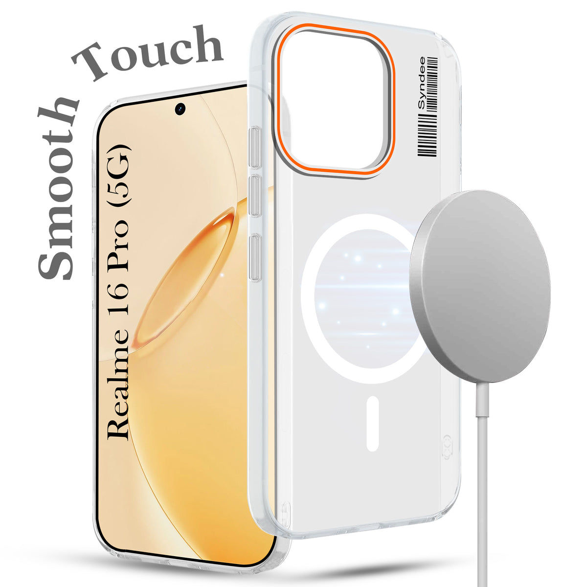 For Realme 16 Pro Back Cover Case (Soft Touch | Camera Bump Protection | MagSafe Compatible | Matte Finish)