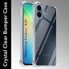 For Samsung Galaxy A06 Shockproof Crystal-Clear Back Cover ( Drop & Camera Protection | Hard Polycarbonate)