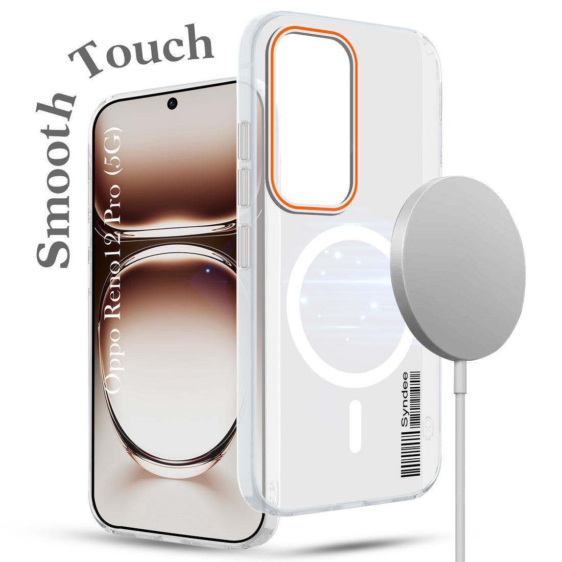 For Oppo Reno12 Pro 5G | Oppo Reno 12 Pro 5G Back Cover Case (Soft Touch | Camera Bump Protection | MagSafe Compatible | Matte Finish)