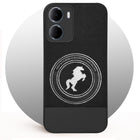 For Redmi 15A 5G Back Cover Case PU Leather Finish (Professional Minimalist Texture | MagSafe Compatile | Camera Protection | Sleek Sober Formal)