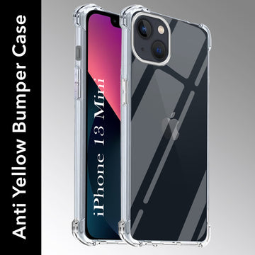 For Apple iPhone 13 Mini  Back Cover (Shockproof Crystal Clear Case |  Drop & Camera Protection | Hard Polycarbonate)