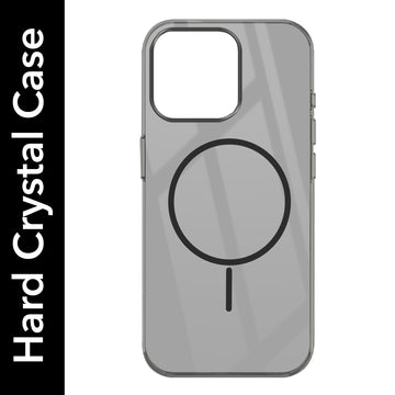 For Apple iPhone 16 Pro Back Cover Case (Crystal Clear Case | MagSafe Wireless Charging Support | Hard Anti Yellow | Camera Protection Bump)