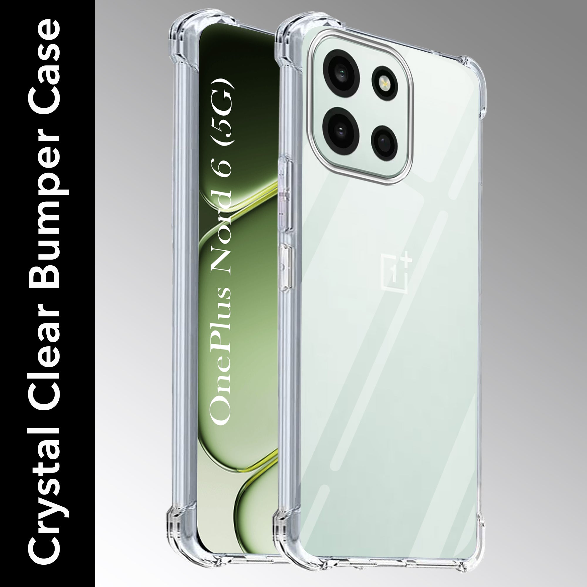 For Oneplus Nord 6 Back Cover Shockproof Crystal-Clear (Drop & Camera Protection | Hard Polycarbonate)
