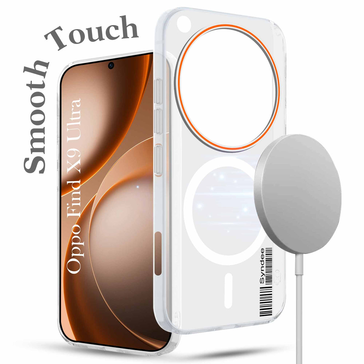 For Oppo Find X9 Ultra Back Cover Case (Soft Touch | Camera Bump Protection | MagSafe Compatible | Matte Finish)