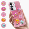 For Realme C85 5G | Realme Narzo 90x Back Cover Case (3D Cute Cartoons | Hard Back Side Soft | Matte Premium Finish | HD Printing)