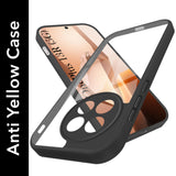 For OnePlus 13R Back Cover Case (Lifetime Anti Yellow | Anti Scratch | Crystal Clear Shockproof)