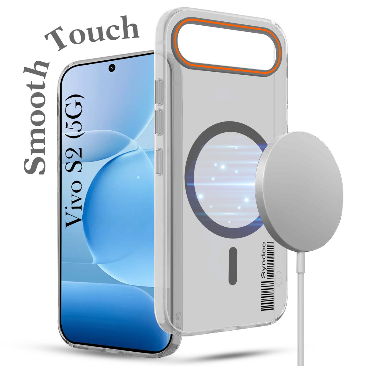 For Vivo S2 5G Back Cover Case (Soft Touch | Camera Bump Protection | MagSafe Compatible | Matte Finish)