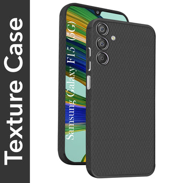 For Samsung Galaxy F15 5G Back Cover Case (Liquid Silicone | Side Grip | Camera Protection)