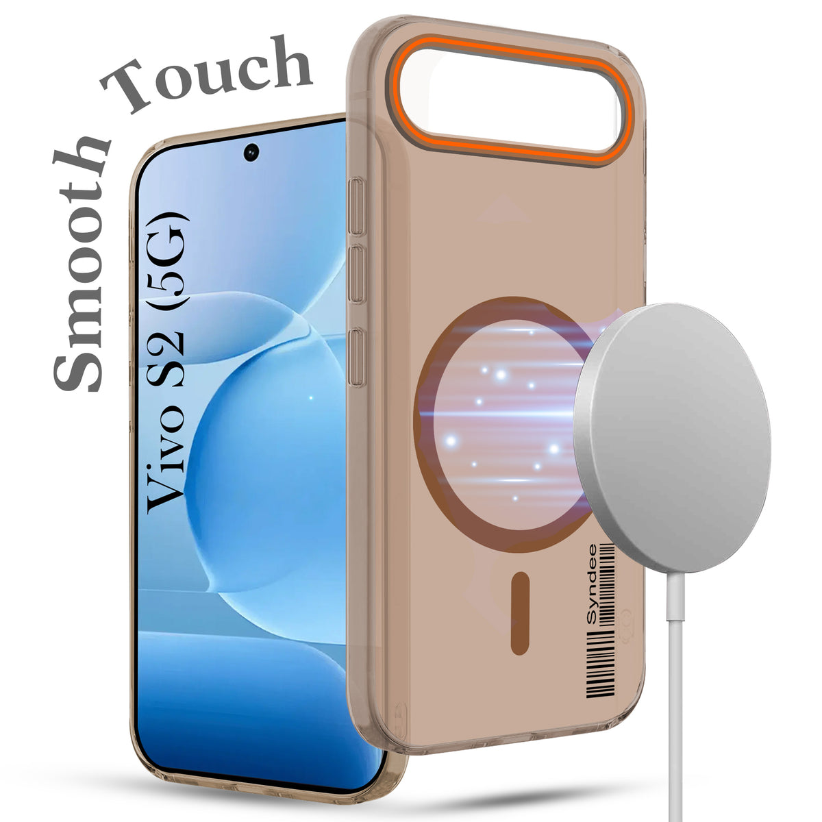 For Vivo S2 5G Back Cover Case (Soft Touch | Camera Bump Protection | MagSafe Compatible | Matte Finish)
