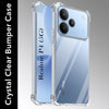 For Realme P4 Shockproof Crystal-Clear Back Cover ( Drop & Camera Protection | Hard Polycarbonate)