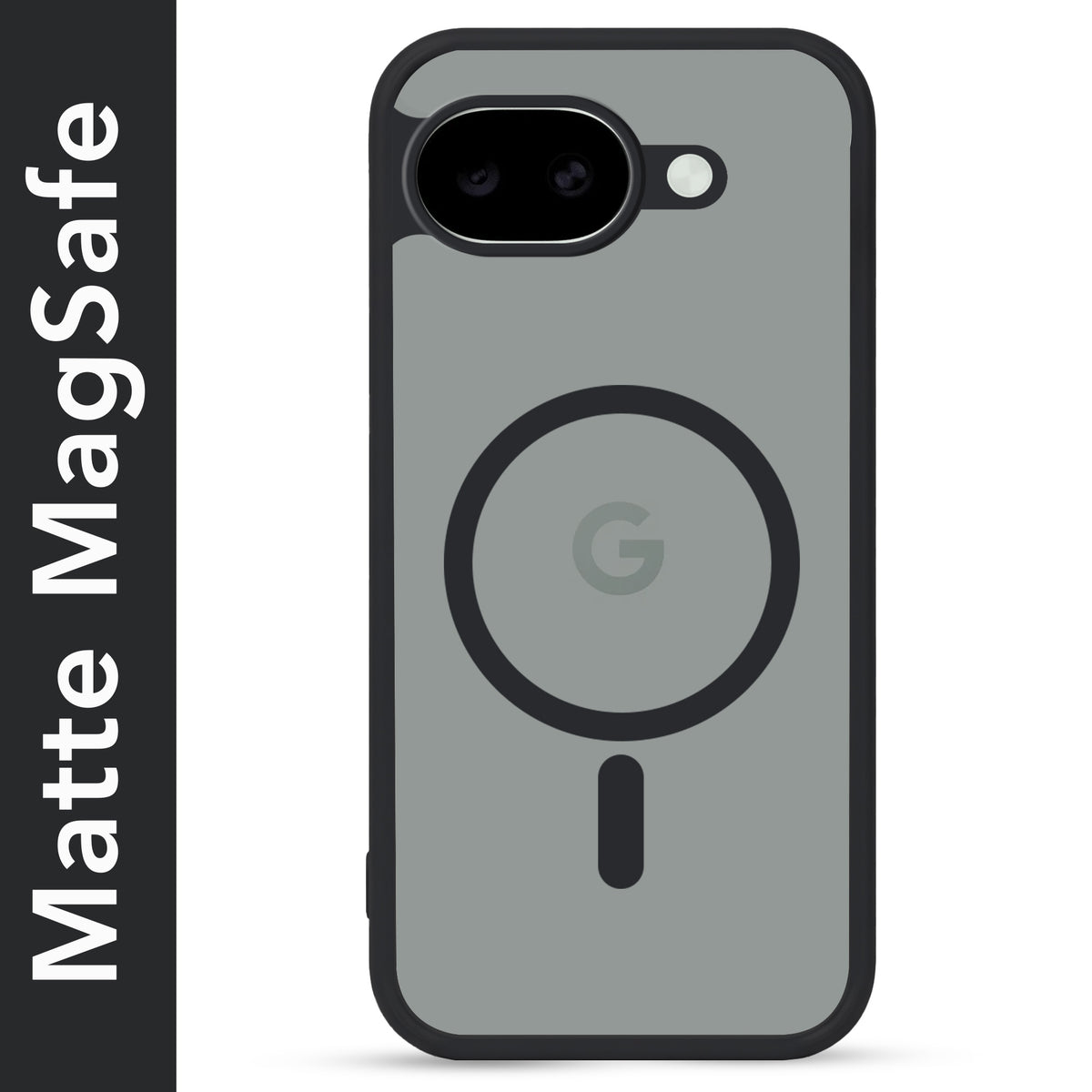 For Google Pixel 10a Matte Finish Back Case Cover (MagSafe Compatible | Translucent Soft Touch | Slim and Unbreakable)
