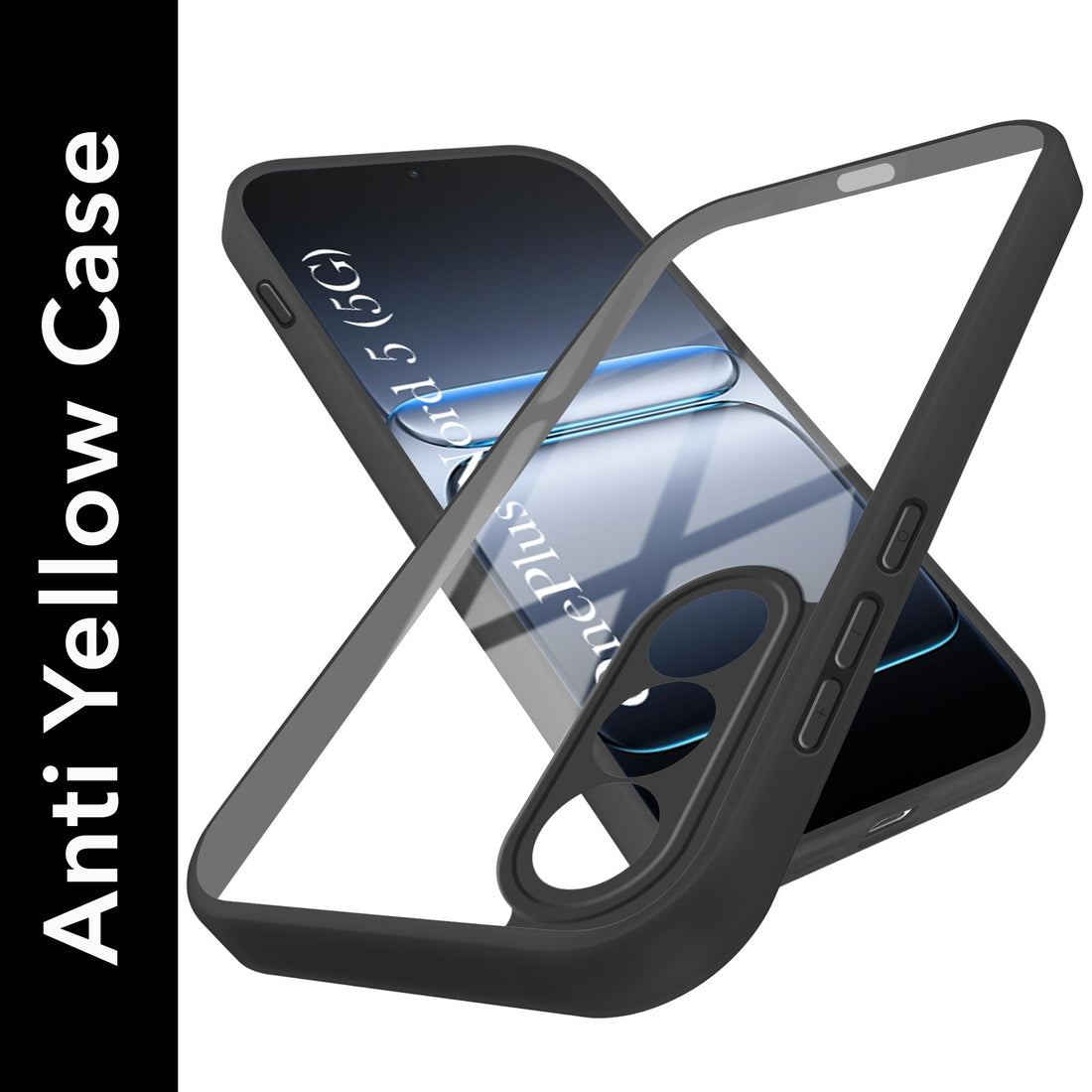 For Oneplus Nord 5 Back Cover Case (Lifetime Anti Yellow | Anti Scratch | Crystal Clear Shockproof)
