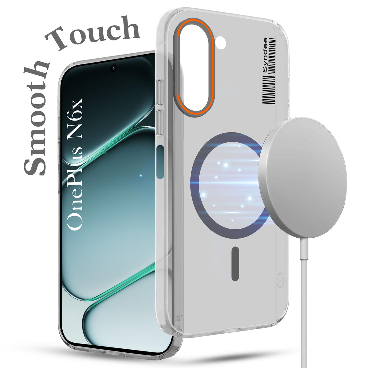 For OnePlus N6X Back Cover Case (Soft Touch | Camera Bump Protection | MagSafe Compatible | Matte Finish)