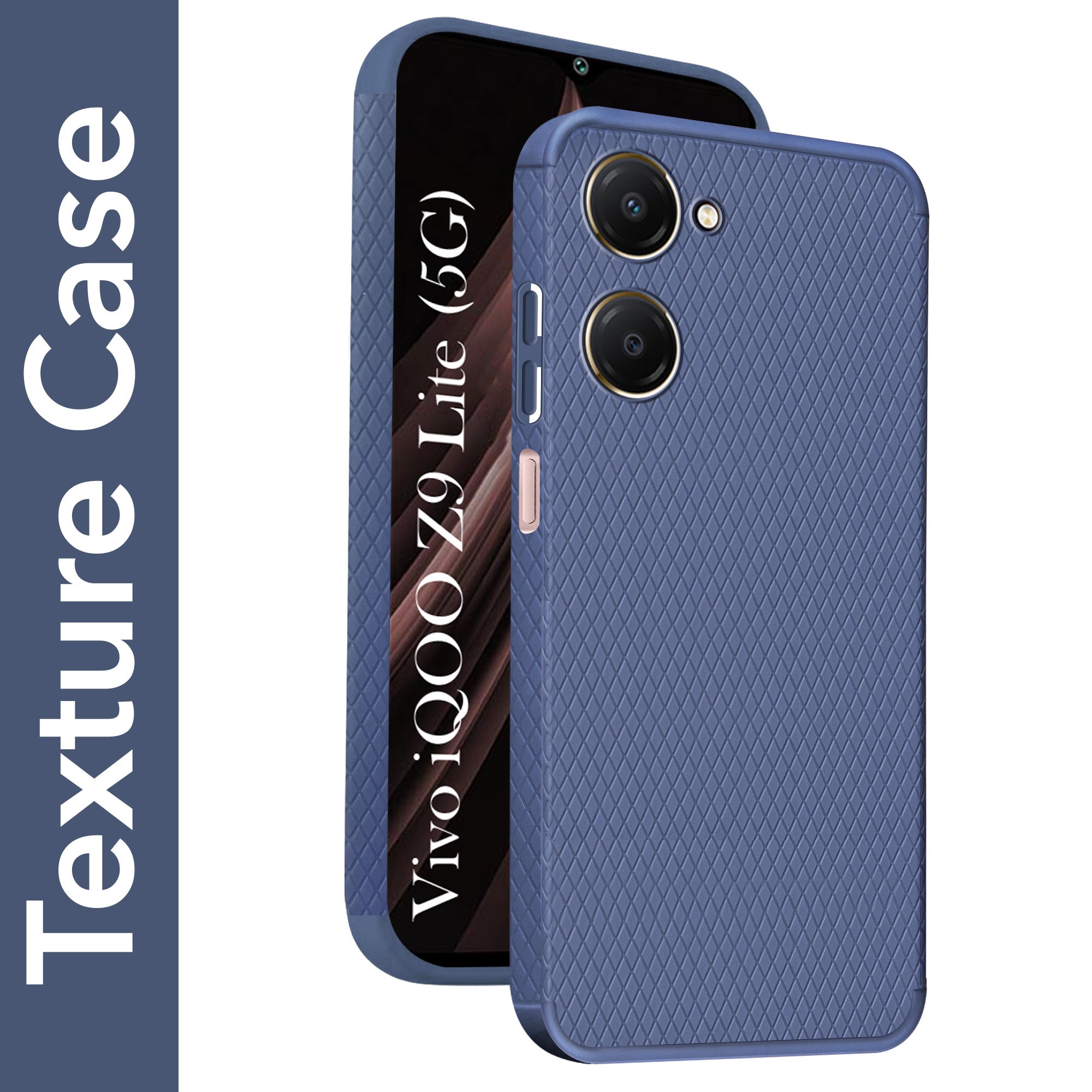 For Vivo iQOO Z9 Lite 5G Back Cover Case Liquid Silicone (Camera Protection | Side Grip Texture | Soft and Flexible)